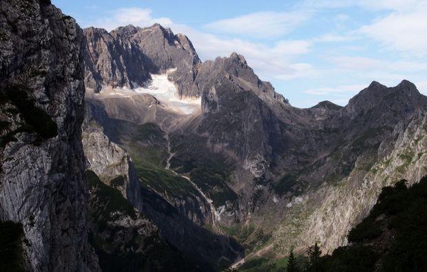 Landschaft um die Alpspitze in Garmisch-Partenkirchen