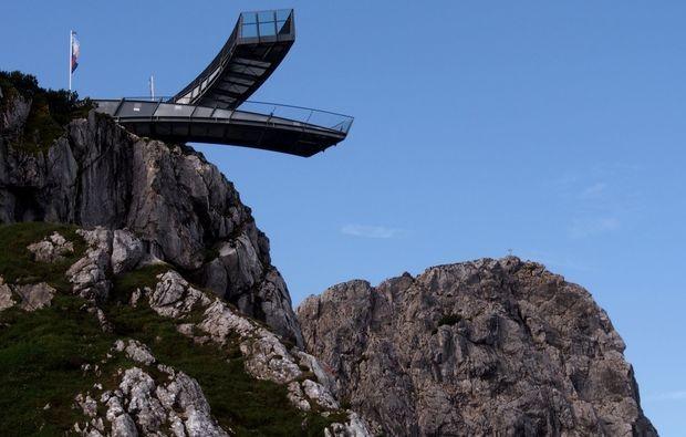 Blickt auf den Alpspix in Garmisch-Partenkirchen