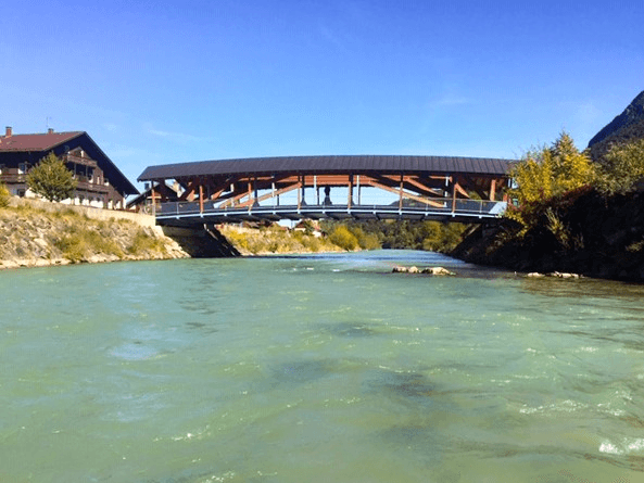 Loisachbrücke bei Eschenlohe