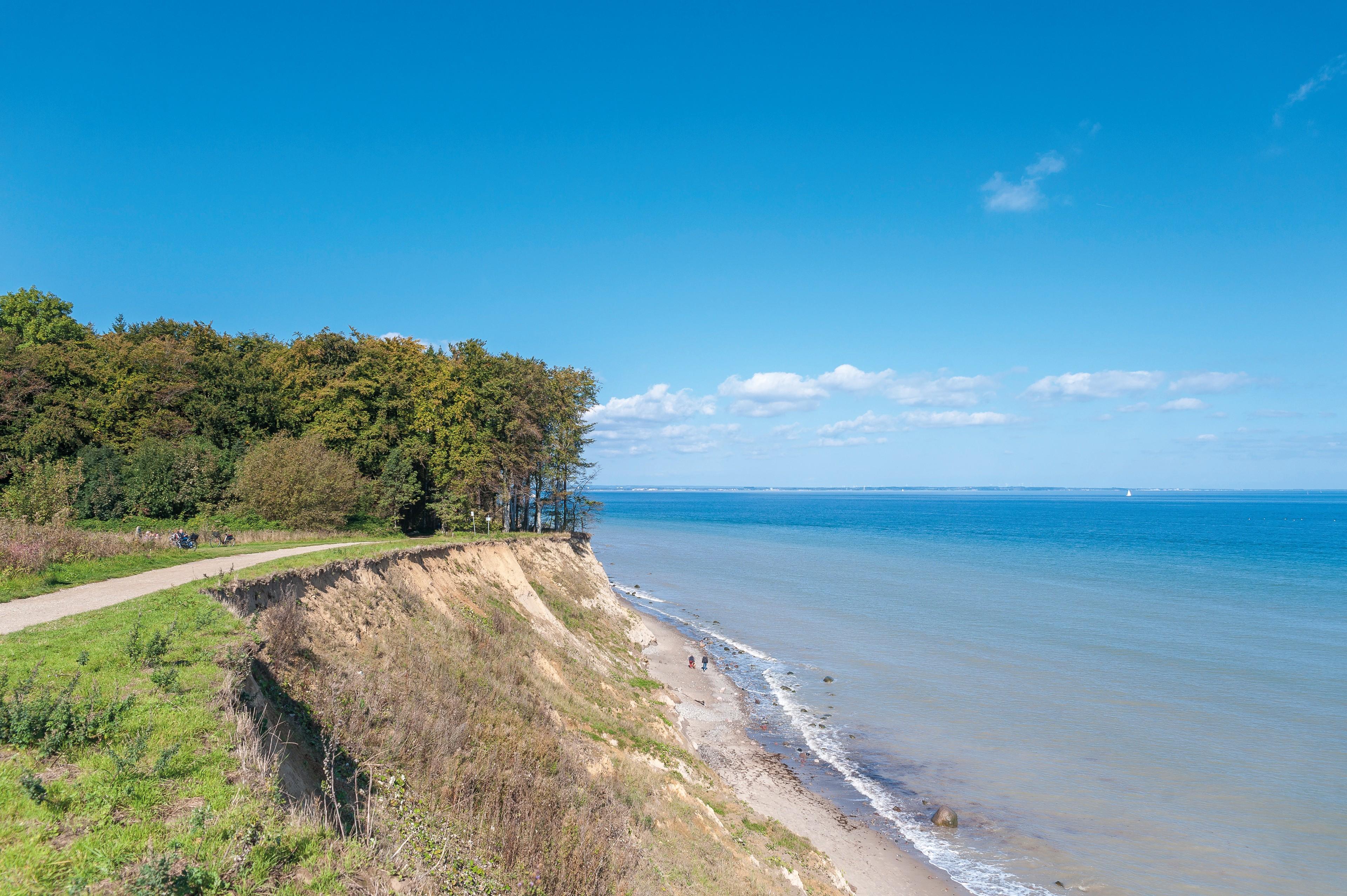 Steilküste an der Ostsee