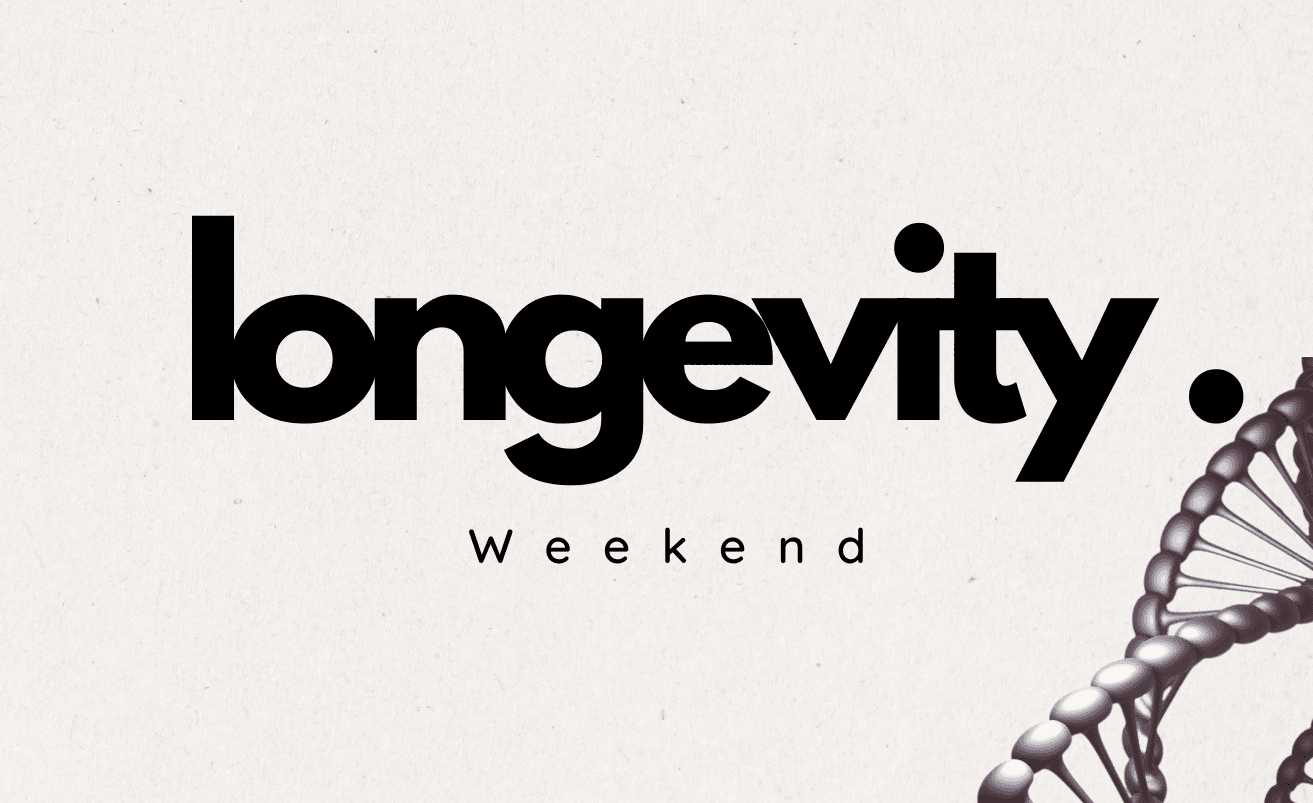 Schriftzug longevity weekend