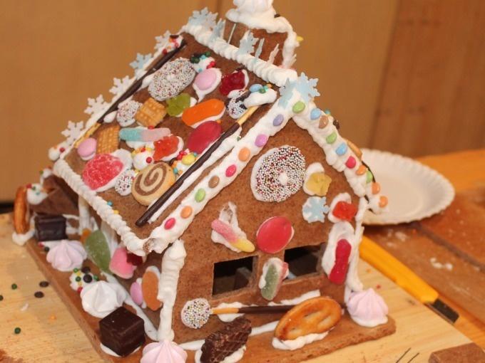 Lebkuchenhäuslebau für Gruppen 